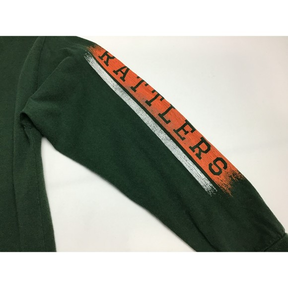 FAMU Florida A&M University Russell Athletics Boy's Green Long Sleeved Tshirt 8M - Picture 3 of 6